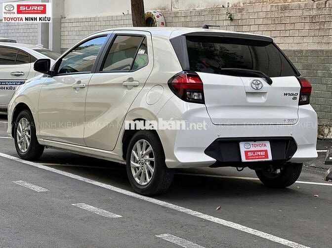 Toyota Wigo 2025 1.2G 7.500 km Trắng