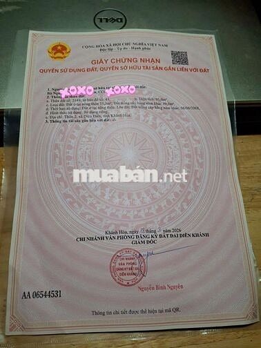 Mặt tiền Hương Lộ 45 Diên Phú gần cầu Voi