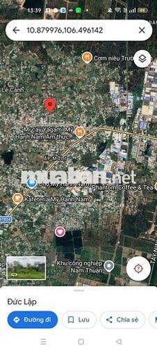 Lô đất 5 x 47m hẻm ôtô thông gần ngã 3 Mỹ Hạnh