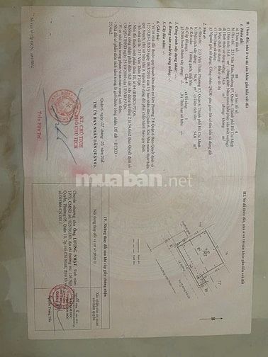 CẦN TIỀN BÁN GẤP NHÀ MẶT TIỀN 233 VĂN THÂN 