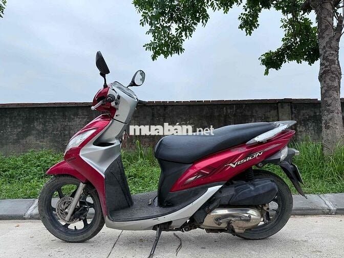 Honda Vision màu Đỏ