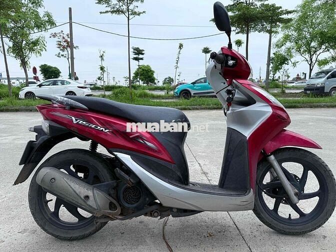 Honda Vision màu Đỏ