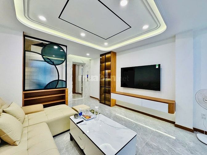 Nhà 6 Lầu thiết kế cổ điển hxh 76/65 Bạch Đằng giá: 14 tỷ