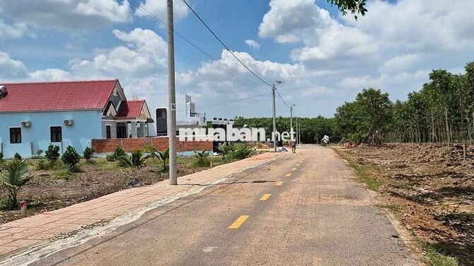 Đất TP.HCM đất thật-giá thật nhựa 7M Ngay An Thái 300m2TC 100m2 630tr 