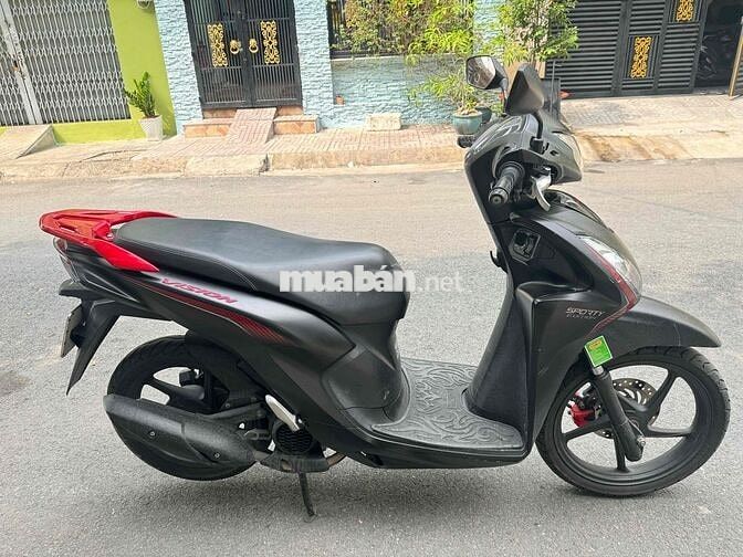 Honda Vision 2022 Bánh lớn Đen nhám