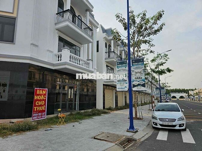 Bán căn góc 1 trệt 2 lầu dự án Thăng Long Luxury Bầu Bàng giá tốt