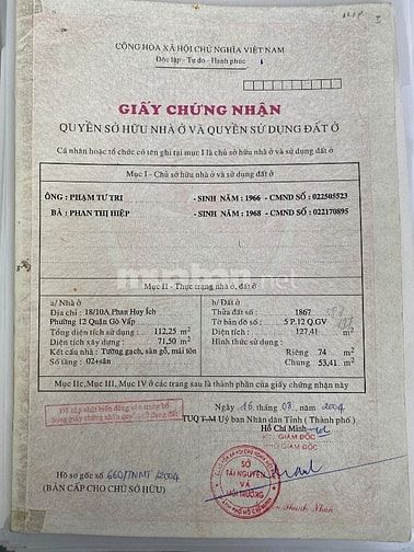 Nhà bán nguyên căn khu sầm uất Phan Huy ích