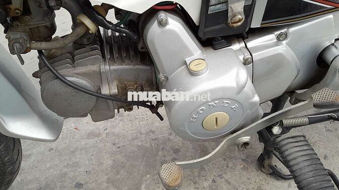 Honda Super Dream Bạc Đã dọn lại