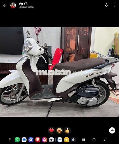 Honda SH mode Trắng 5 vạn