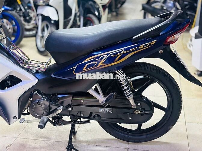 XE MÁY THỊNH PHÁT- WAVE A 110 XANH THAN VÀNH ĐÚC