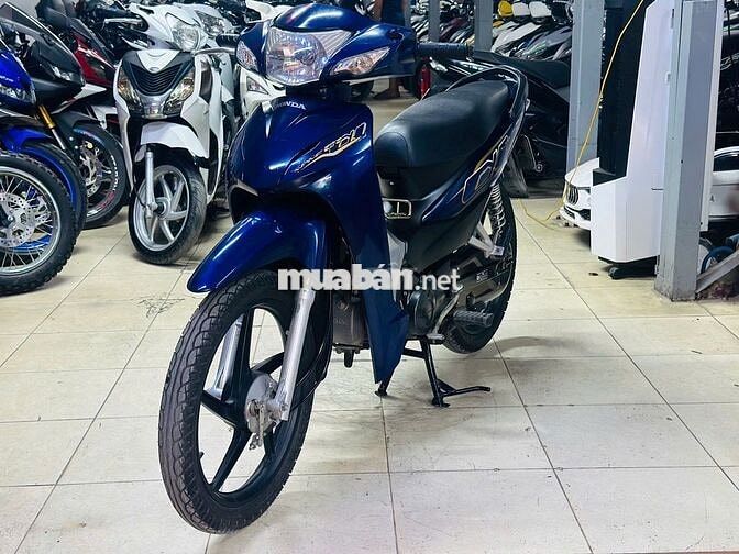 XE MÁY THỊNH PHÁT- WAVE A 110 XANH THAN VÀNH ĐÚC