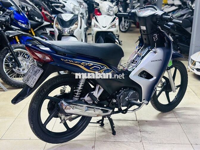XE MÁY THỊNH PHÁT- WAVE A 110 XANH THAN VÀNH ĐÚC