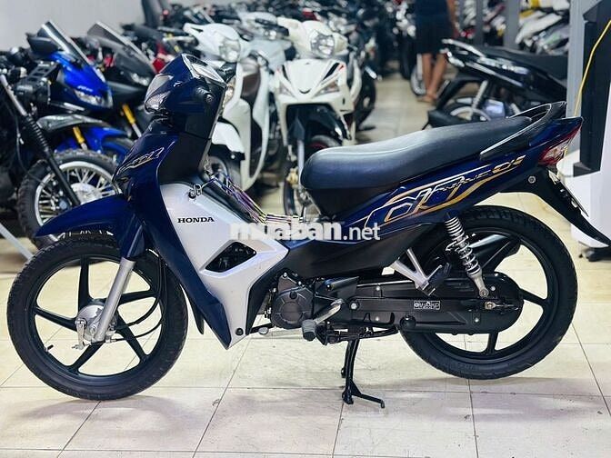 XE MÁY THỊNH PHÁT- WAVE A 110 XANH THAN VÀNH ĐÚC