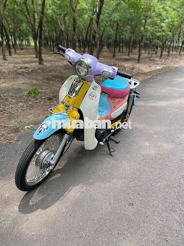 Cub 50cc 7 sắc cầu vòng