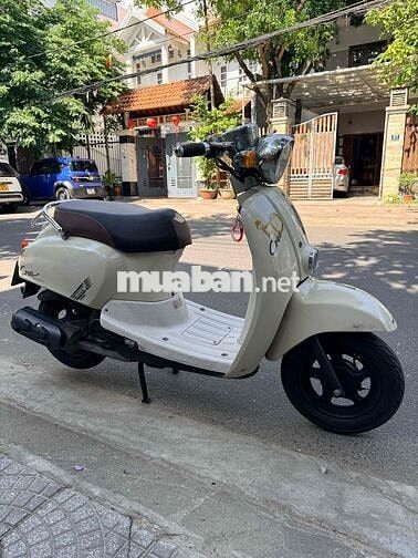 Honda Scoopy 50cc Trắng kem máy rin êm
