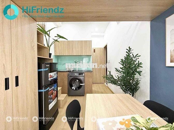 Căn hộ duplex full nội thất bancol giáp Phú Nhuận DT 40m2