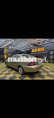 Mercedes-Benz C200 Kompressor 2001 Vàng cát 8000km