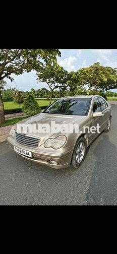 Mercedes-Benz C200 Kompressor 2001 Vàng cát 8000km