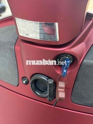 Piaggio Vespa GTS 125cc 2018 Đỏ mờ