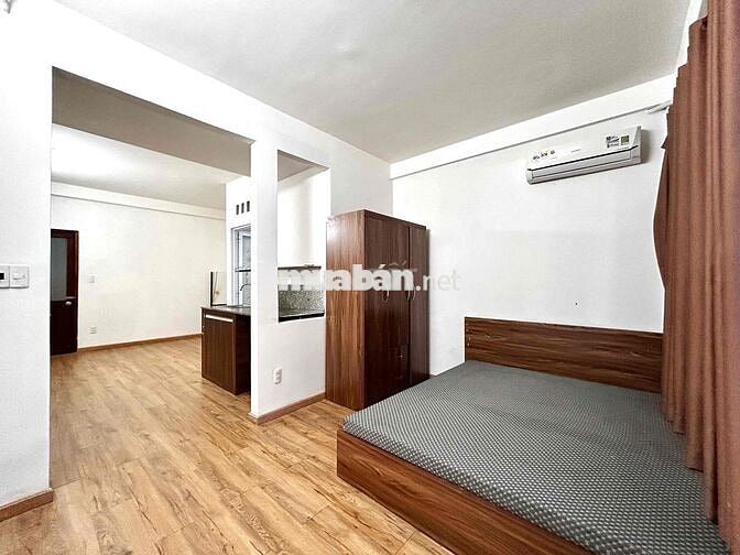 CĂN HỘ 1PN TÁCH BẾP 45m2 chỉ tính điện nước sát Parc Mall Q8 giáp Q5