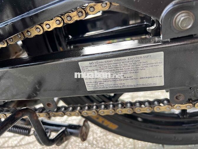 Yamaha Exciter 5SP1 2012 Xanh trắng