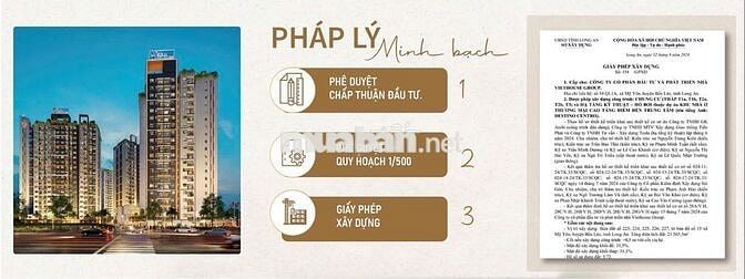 Căn hộ cao cấp - chuẩn thương mại - kết nối liên vùng