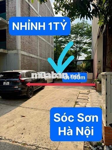 SÓC SƠN GIÁ NHỈNH 1TỶ GẦN SÂN BAY GẦN KHU CÔNG NGHIỆP