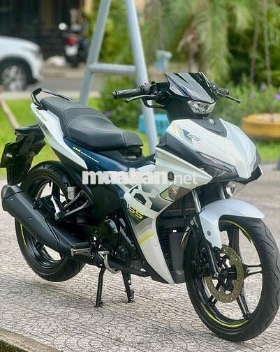 Exciter 155 2022 Trắng xanh  biển 43 khoá Smakey