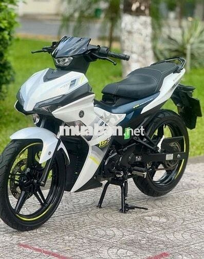 Exciter 155 2022 Trắng xanh  biển 43 khoá Smakey