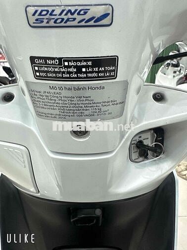 Honda Lead 125Fi ( Đời 2014 ) BS: 65 Cần Thơ