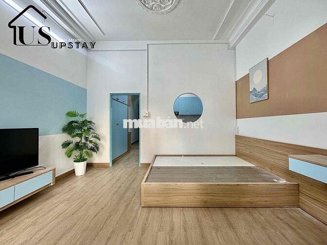 🔥SẴN CĂN 1 PHÒNG NGỦ 60M2 🔥Mặt tiền - Full Nội Thất - Ban Công Sát UEH