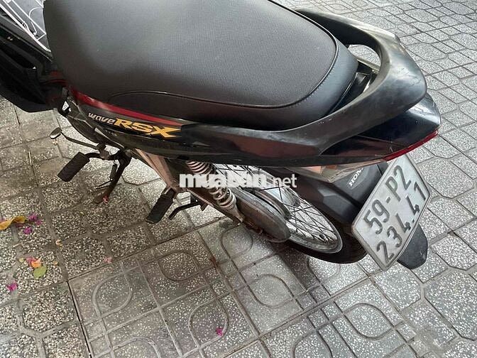 Honda Wave RSX 2015 Đen đỏ
