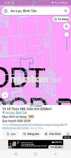 bán đất tặng nhà cấp 4 +3pn cách 50m ra chợ An Dương Vương- đại lộ VVK