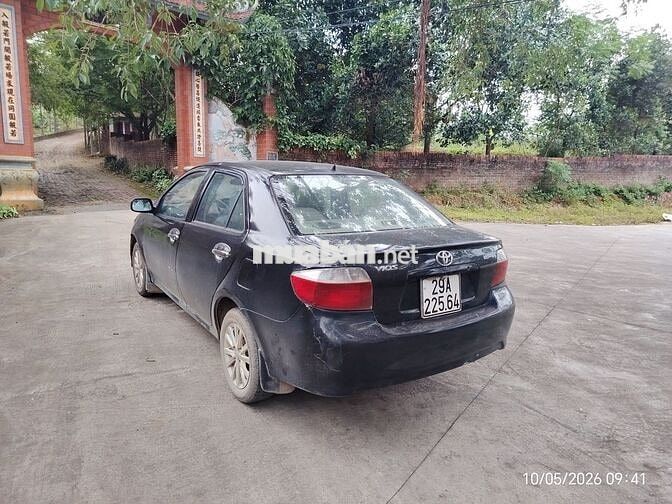 Toyota Vios 2005 màu Đen