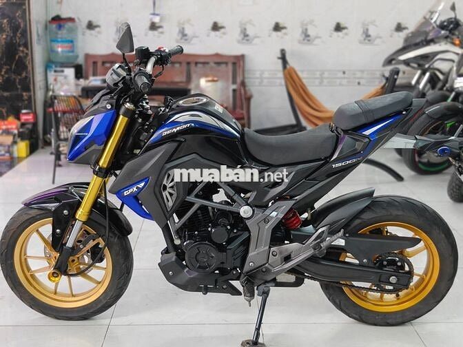 GPX Demon 150GN 2019 Đen Xanh