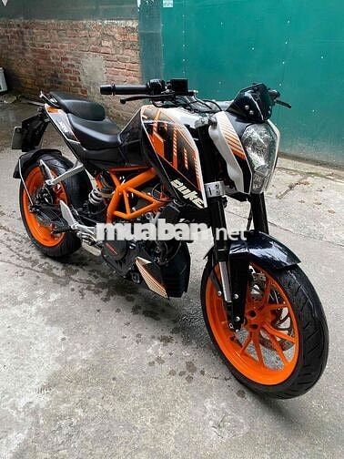 KTM Duke 390cc 2014 6000 km Đen