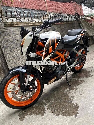 KTM Duke 390cc 2014 6000 km Đen