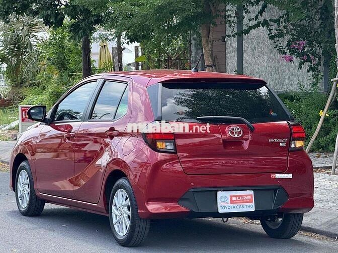 Toyota Wigo 2025 1.2G Đỏ 7.000KM