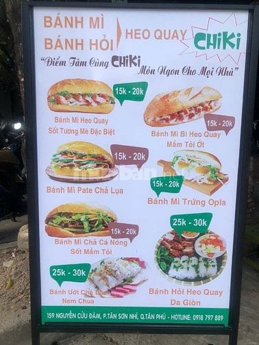 CƠ HỘI LÀM CHỦ QUÁN THỨC ĂN VÀ GIẢI KHÁT CHIKI