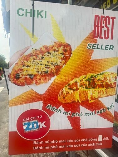 CƠ HỘI LÀM CHỦ QUÁN THỨC ĂN VÀ GIẢI KHÁT CHIKI