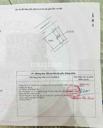 Bán nhà mặt phố 2 mặt tiền 202 Ngô Gia Tự, vị trí đẹp nhất trung tâm
