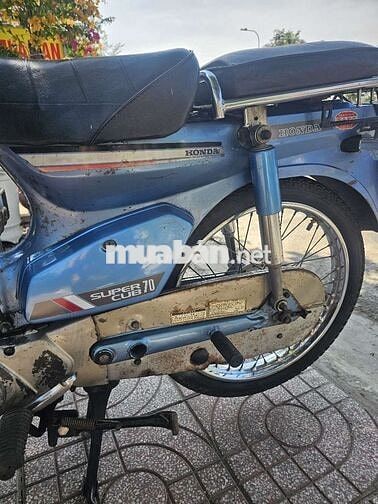 Honda Cub 82-70 màu Xanh