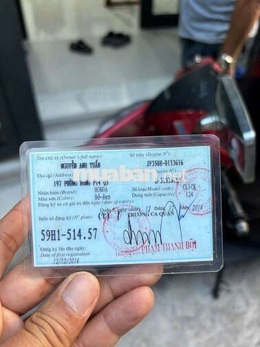Honda Click 2014 Đỏ