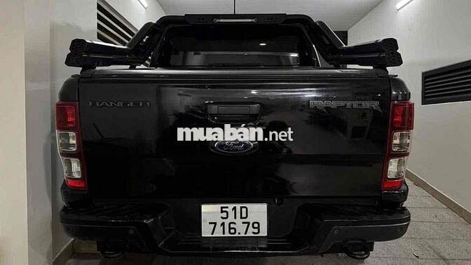 Ford Ranger Raptor 2022 Đen 36.000 km