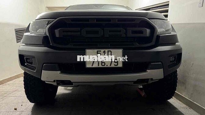 Ford Ranger Raptor 2022 Đen 36.000 km