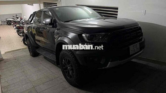 Ford Ranger Raptor 2022 Đen 36.000 km