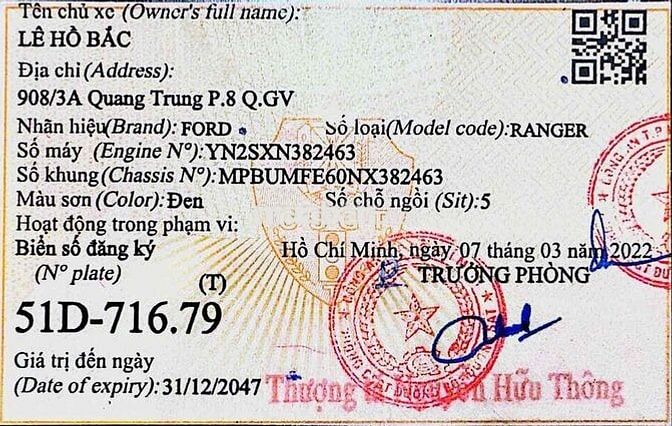 Ford Ranger Raptor 2022 Đen 36.000 km