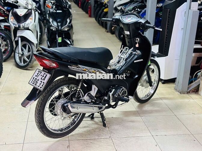 XE MÁY THỊNH PHÁT- WAVE A 110 ĐEN NHÁM LƯỚT 2025