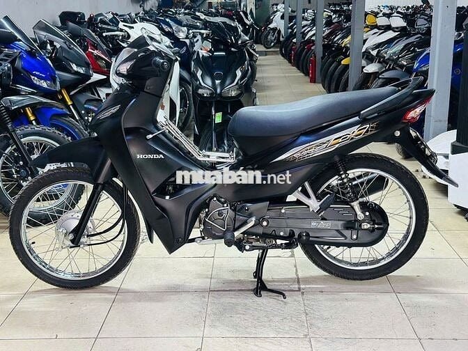 XE MÁY THỊNH PHÁT- WAVE A 110 ĐEN NHÁM LƯỚT 2025