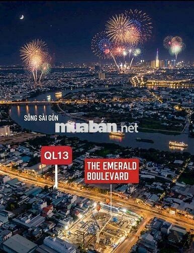 THE EMERALD BOULEVARD CAO CẤP NHẤT BÌNH DƯƠNG- CHỈ TỪ  2,9TỶ/CĂN LK SG